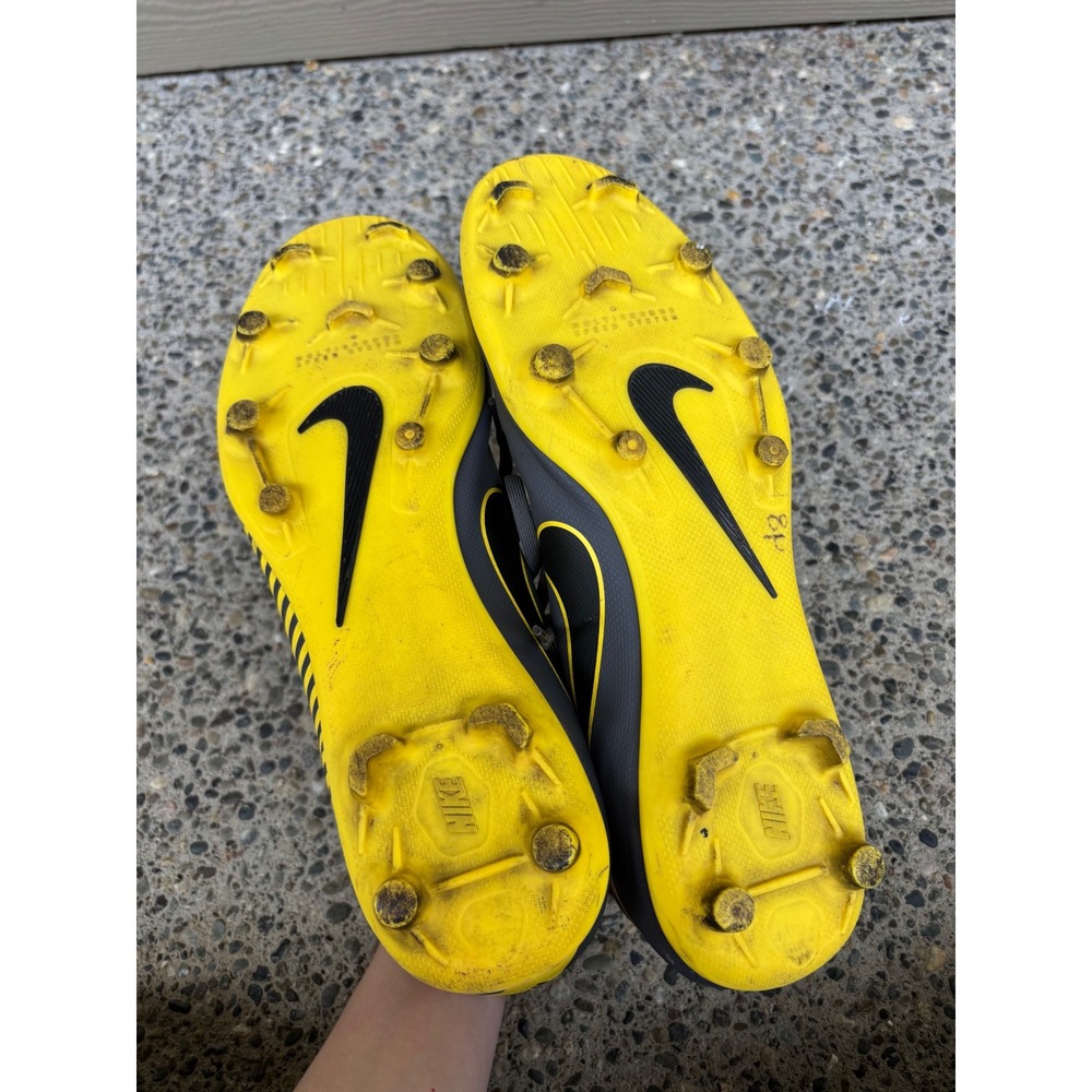 Nike Mercurial Superfly 6 Pro Soccer Cleats Grey Yellow AH7362-070 Men's 12 - Picture 10 of 10